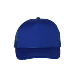 8804H Valucap Five-Panel Mesh-Back Trucker Cap Royal Blue