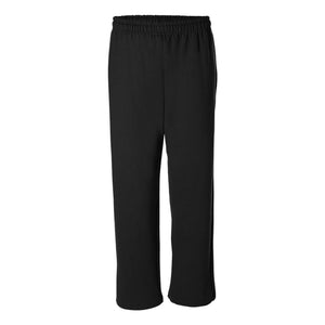 18400 Gildan Heavy Blend™ Open-Bottom Sweatpants Black