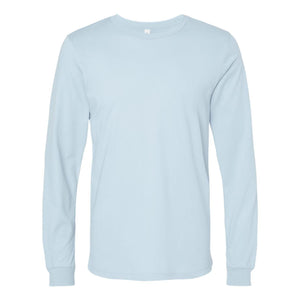 3501 BELLA + CANVAS Unisex Jersey Long Sleeve Tee Baby Blue