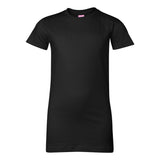 3616 LAT Women's Fitted Fine Jersey Tee Black