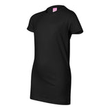 3616 LAT Women's Fitted Fine Jersey Tee Black