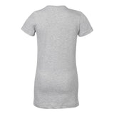 3616 LAT Women's Fitted Fine Jersey Tee Heather