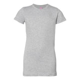 3616 LAT Women's Fitted Fine Jersey Tee Heather