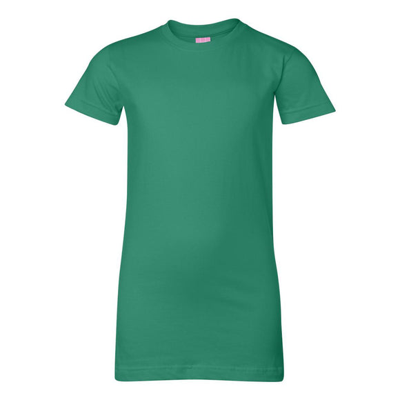 3616 LAT Women's Fitted Fine Jersey Tee Kelly