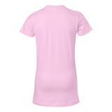 3616 LAT Women's Fitted Fine Jersey Tee Pink