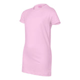 3616 LAT Women's Fitted Fine Jersey Tee Pink