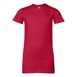 3616 LAT Women's Fitted Fine Jersey Tee Red