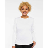 3588 LAT Women's Long Sleeve Premium Jersey Tee White