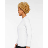 3588 LAT Women's Long Sleeve Premium Jersey Tee White