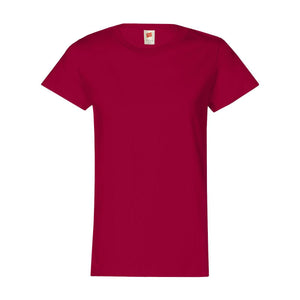 5680 Hanes Essential-T Women’s T-Shirt Deep Red