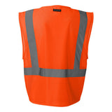 1085-1086 Kishigo Ultra-Cool™ Mesh Vest with Pockets Orange