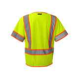 1242-1243 Kishigo Ultra-Cool™ Six-Pocket Mesh Surveyor’s Vest Lime