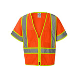 1242-1243 Kishigo Ultra-Cool™ Six-Pocket Mesh Surveyor’s Vest Orange