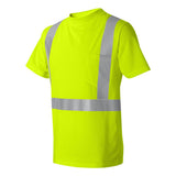 9110-9111 Kishigo High Performance Microfiber T-Shirt Lime