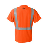 9110-9111 Kishigo High Performance Microfiber T-Shirt Orange