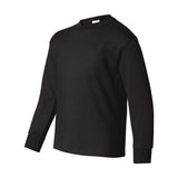 5546 Hanes Authentic Youth Long Sleeve T-Shirt Black