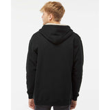 EXP40SHZ Independent Trading Co. Sherpa-Lined Full-Zip Hooded Sweatshirt Black/ Natural