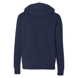 AFX90UNZ Independent Trading Co. Lightweight Full-Zip Hooded Sweatshirt Classic Navy