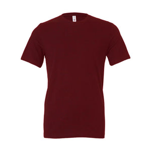 3001 BELLA + CANVAS Jersey Tee Maroon