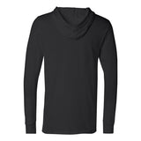 3512 BELLA + CANVAS Jersey Hooded Long Sleeve Tee Black