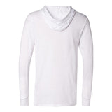 3512 BELLA + CANVAS Jersey Hooded Long Sleeve Tee White