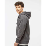 IND4000Z Independent Trading Co. Heavyweight Full-Zip Hooded Sweatshirt Solid Charcoal