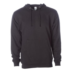 SS4500 Independent Trading Co. Midweight Hooded Sweatshirt Black