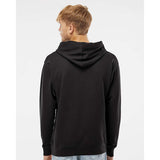 SS4500 Independent Trading Co. Midweight Hooded Sweatshirt Black