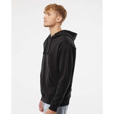 SS4500 Independent Trading Co. Midweight Hooded Sweatshirt Black