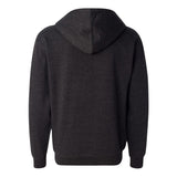 SS4500Z Independent Trading Co. Midweight Full-Zip Hooded Sweatshirt Charcoal Heather