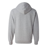 SS4500Z Independent Trading Co. Midweight Full-Zip Hooded Sweatshirt Grey Heather