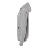 SS4500Z Independent Trading Co. Midweight Full-Zip Hooded Sweatshirt Grey Heather