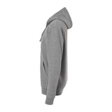 SS4500Z Independent Trading Co. Midweight Full-Zip Hooded Sweatshirt Gunmetal Heather