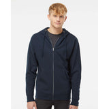 SS4500Z Independent Trading Co. Midweight Full-Zip Hooded Sweatshirt Navy