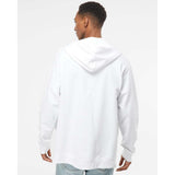 SS4500Z Independent Trading Co. Midweight Full-Zip Hooded Sweatshirt White