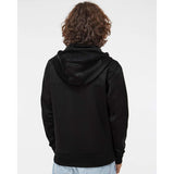 EXP80PTZ Independent Trading Co. Poly-Tech Full-Zip Hooded Sweatshirt Black