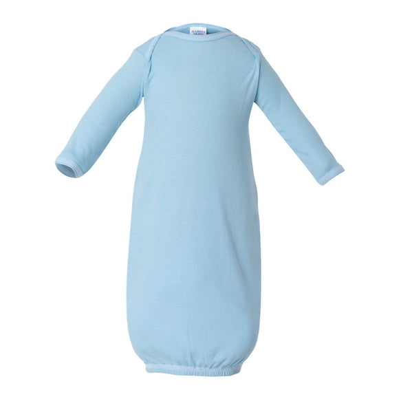 4406 Rabbit Skins Infant Baby Rib Layette Light Blue