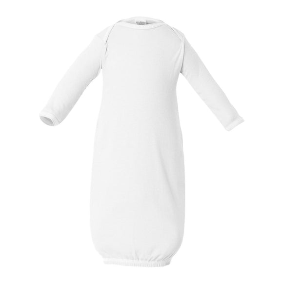 4406 Rabbit Skins Infant Baby Rib Layette White