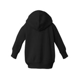 3446 Rabbit Skins Infant Full-Zip Fleece Hoodie Black