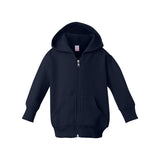 3446 Rabbit Skins Infant Full-Zip Fleece Hoodie Navy