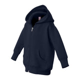 3446 Rabbit Skins Infant Full-Zip Fleece Hoodie Navy