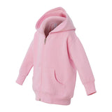 3446 Rabbit Skins Infant Full-Zip Fleece Hoodie Pink