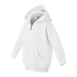 3446 Rabbit Skins Infant Full-Zip Fleece Hoodie White