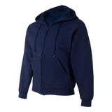 82230R Fruit of the Loom Supercotton Full-Zip Hooded Sweatshirt J. Navy