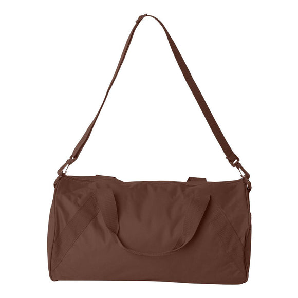 8805 Liberty Bags Recycled 18” Small Duffel Bag Brown