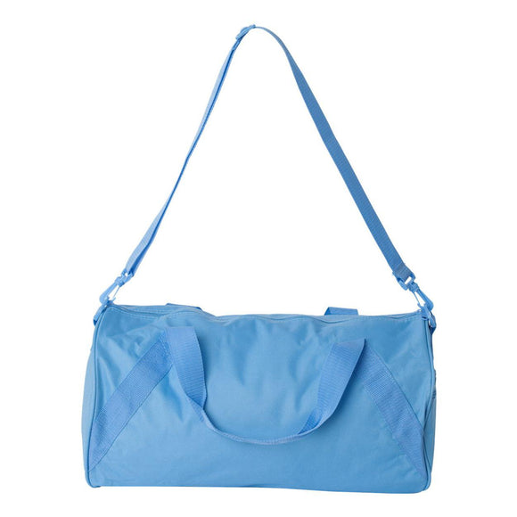 8805 Liberty Bags Recycled 18” Small Duffel Bag Light Blue