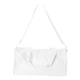 8805 Liberty Bags Recycled 18” Small Duffel Bag White