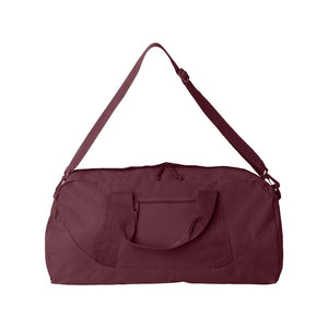 8806 Liberty Bags Recycled 23 1/2" Large Duffel Bag Maroon