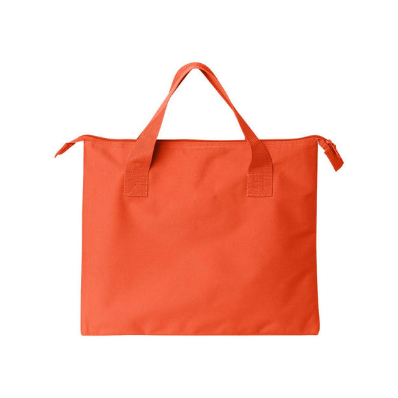 8817 Liberty Bags Recycled Banker Briefcase Neon Orange