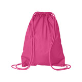 8881 Liberty Bags Drawstring Pack with DUROcord® Hot Pink